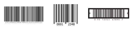 código de barras lineales