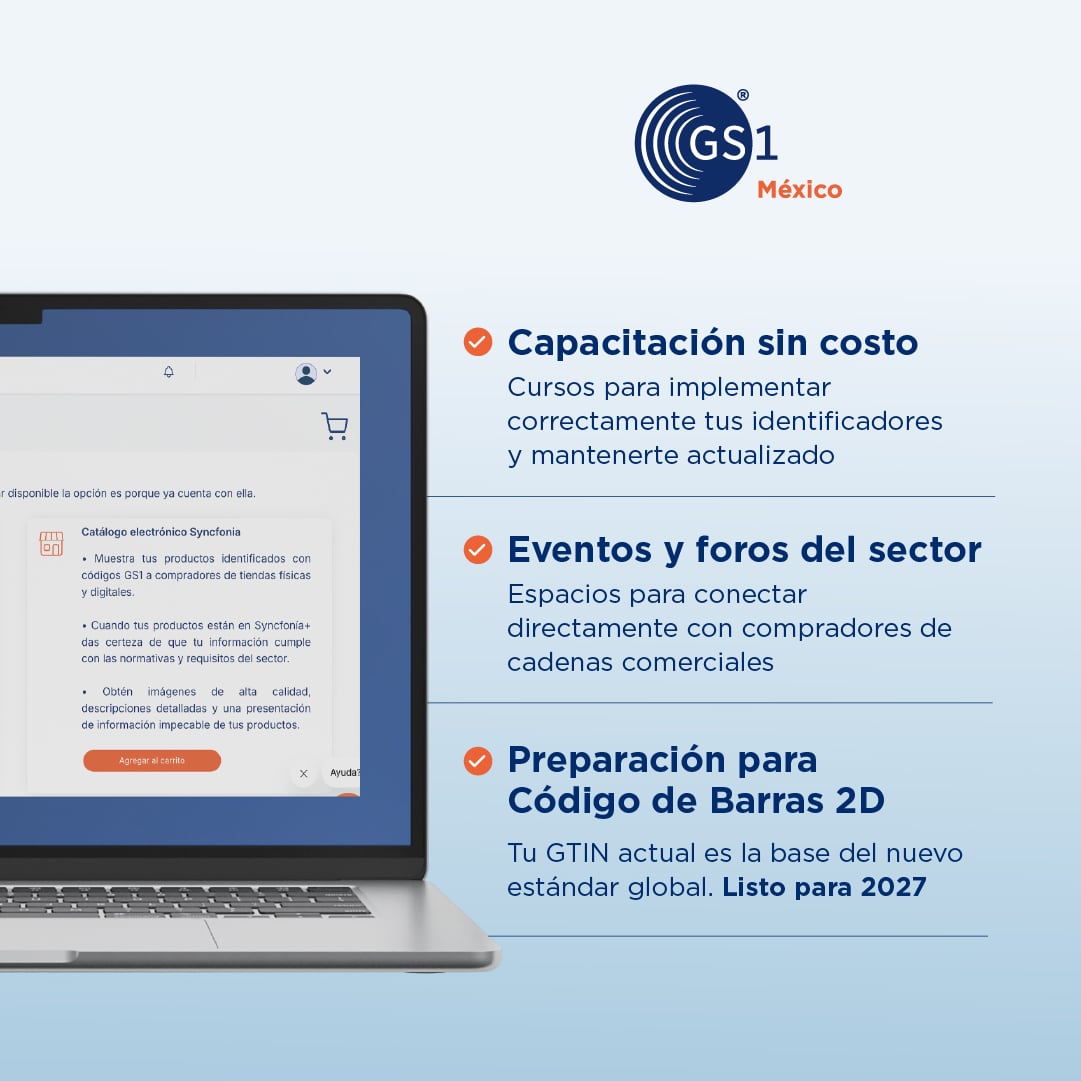 Beneficios membresía GS1 - 2